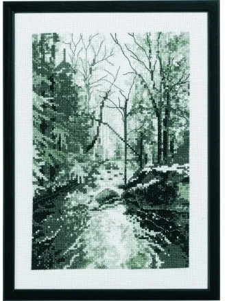 Permin Kirjontasarja Metsäpuro 21x29cm