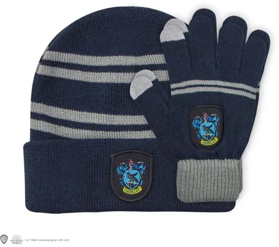 Harry Potter - Pipo/Käsineet Ravenclaw Lasten setti EU - Pipo